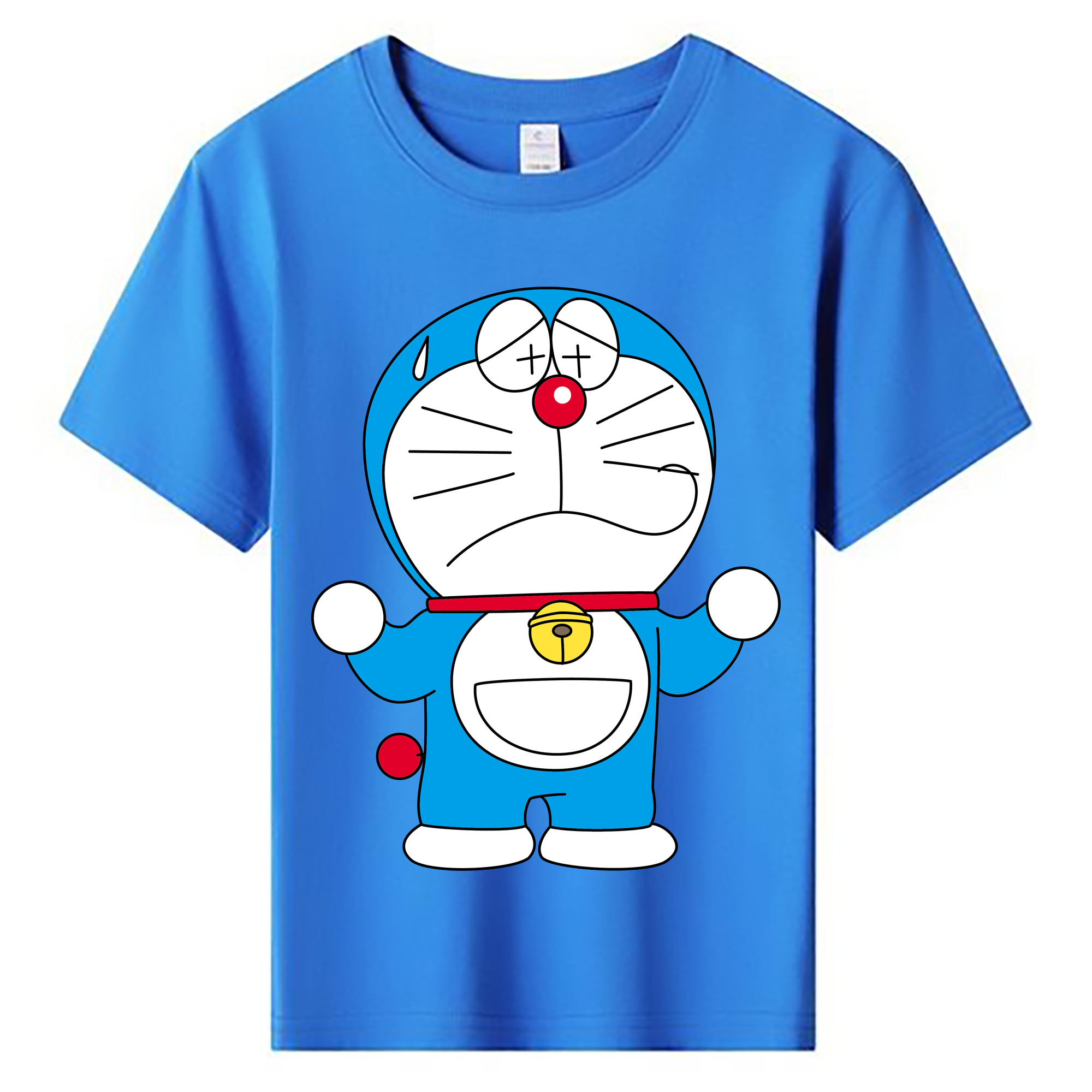 （画像用） ドラえもん Doraemon 綿100％キッズTシャツ（フロントプリント）